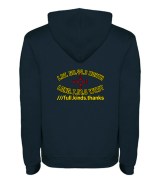 Navy Hoodie Cotton Ridge Mock Up Back